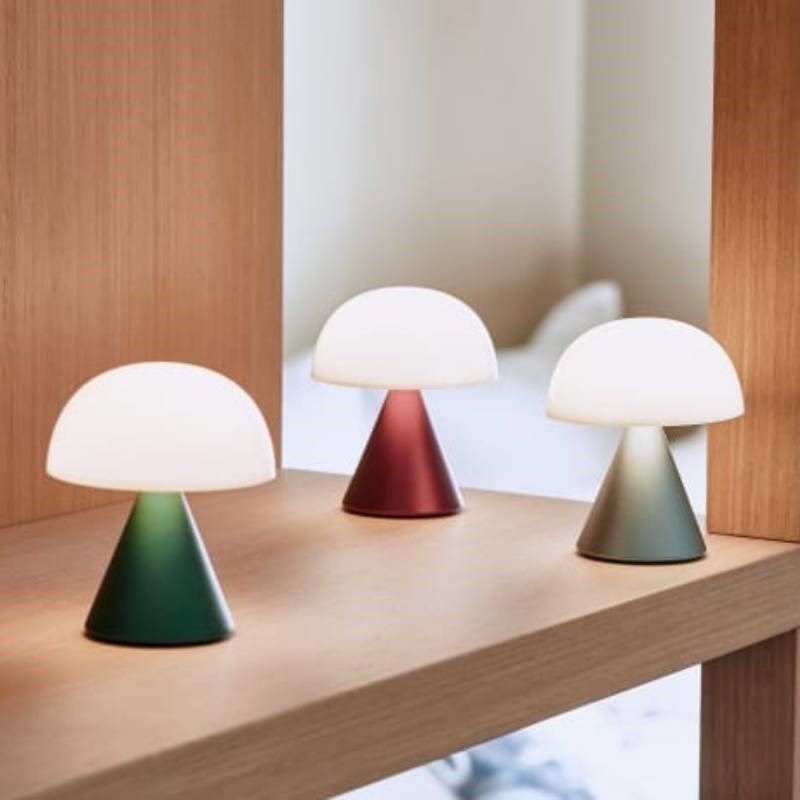Lexon Mina L LED Lamp in dark green