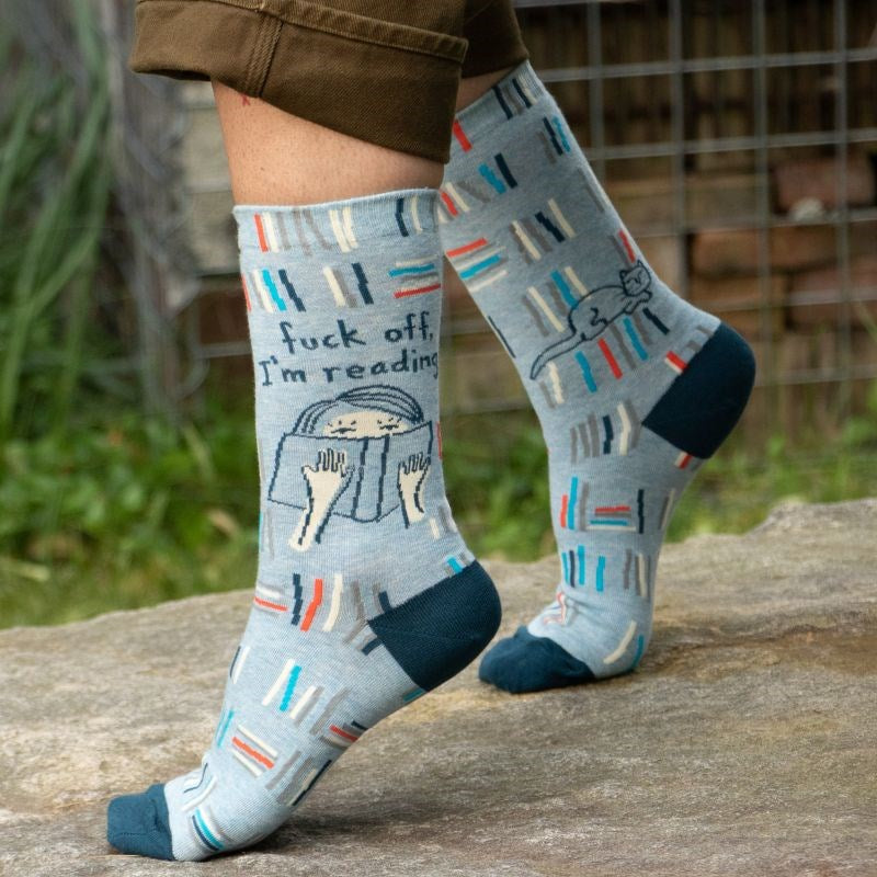 Ladies Socks - I'm Reading