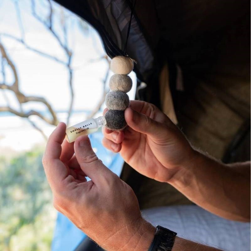 Rugged Smelly Balls Air Freshener in tobacco vanilla