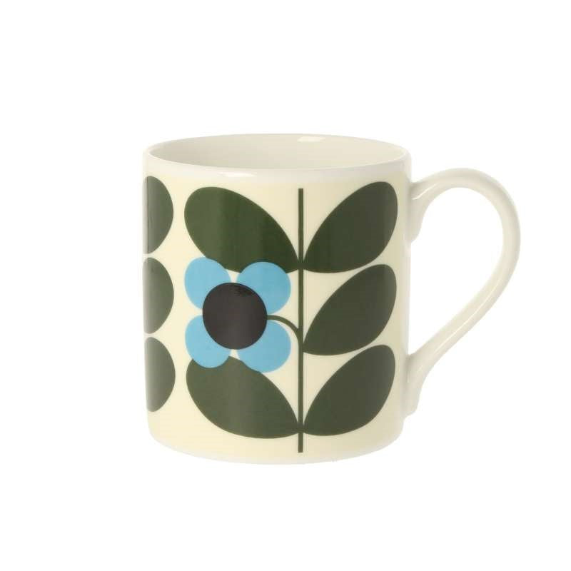 Stem Bloom Mug 350ml in turquoise