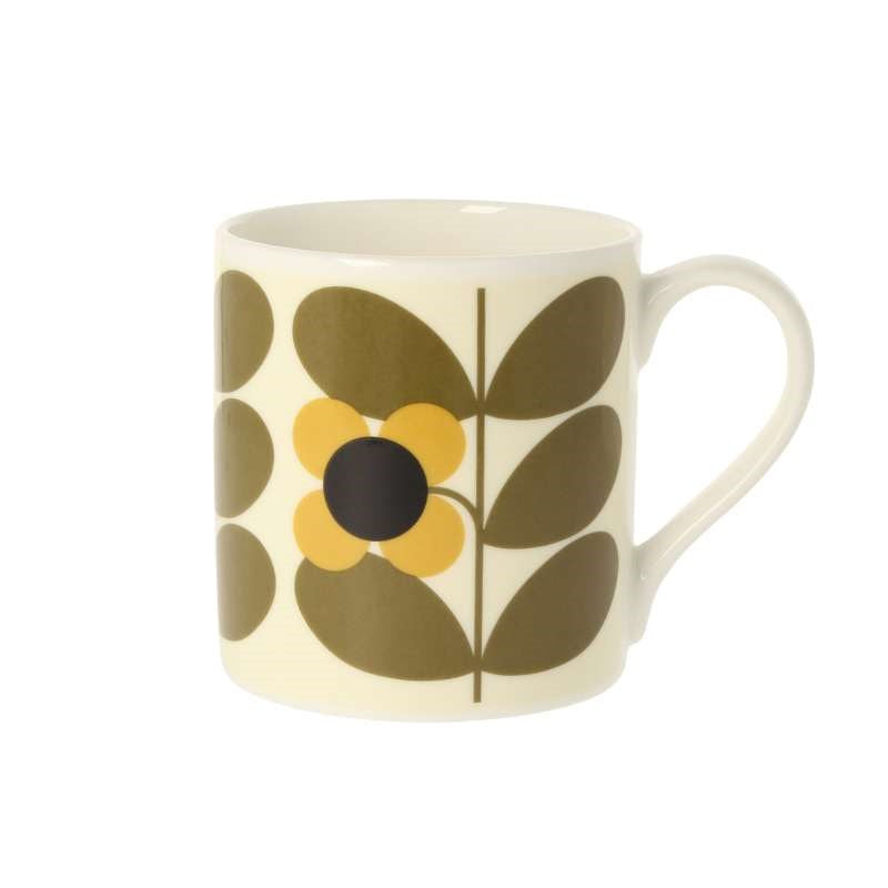 Stem Bloom Mug 350ml in yellow