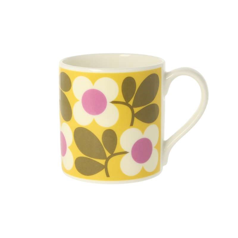 Floret Mug 350ml in yellow