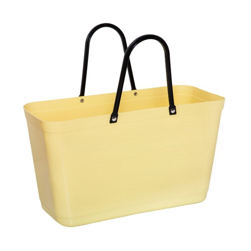 Hinza Green Plastic Bag in lemon