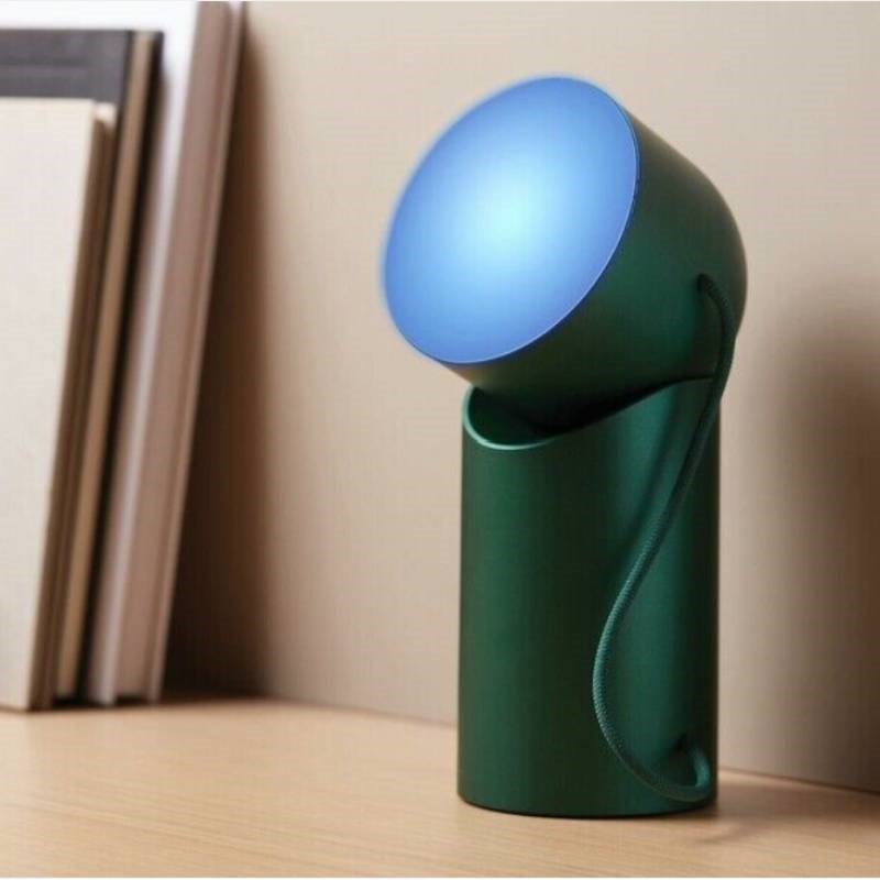 Lexon Orbe LED Lamp in dark green