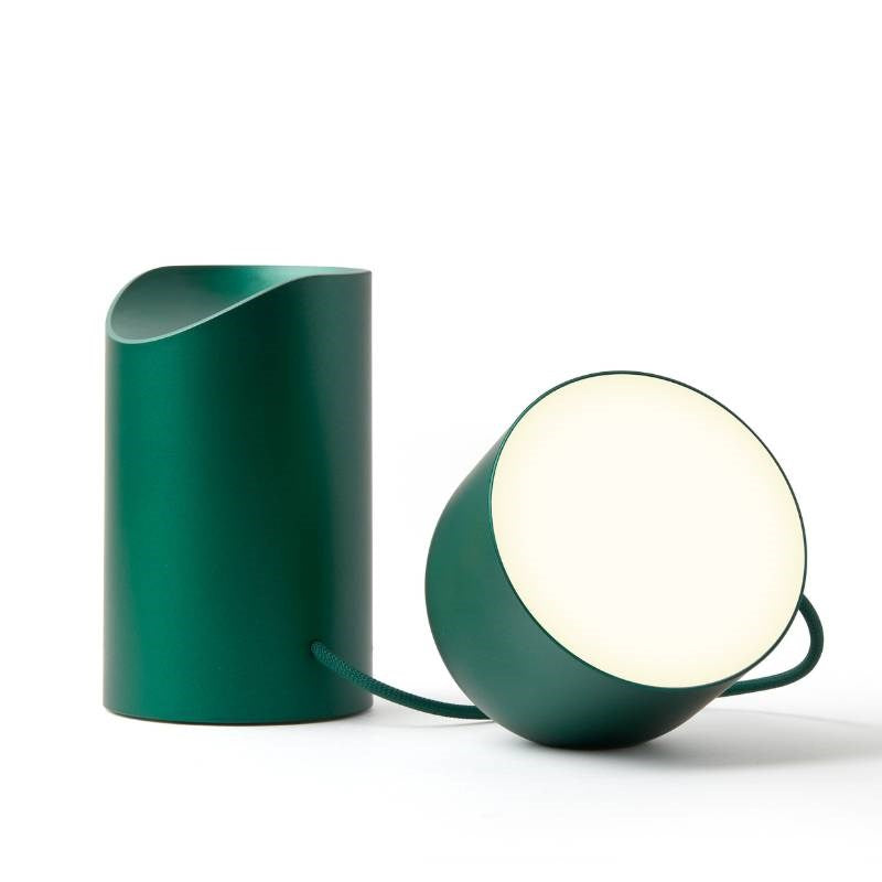 Lexon Orbe LED Lamp in dark green