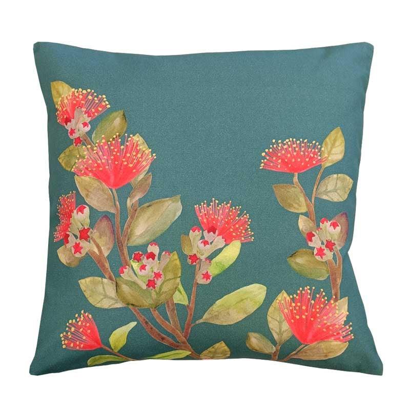 Pohutukawa Cotton Cushion Cover 45cm