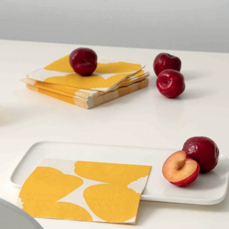 Serviettes in Isot Unikot Cream