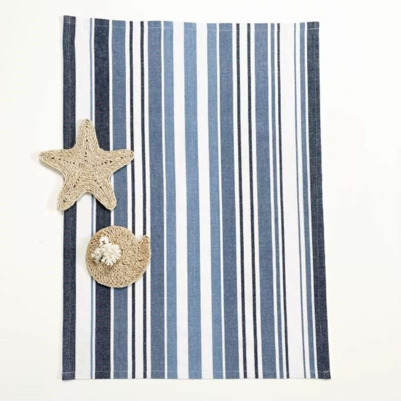 Nautical Stripe Tea Towel