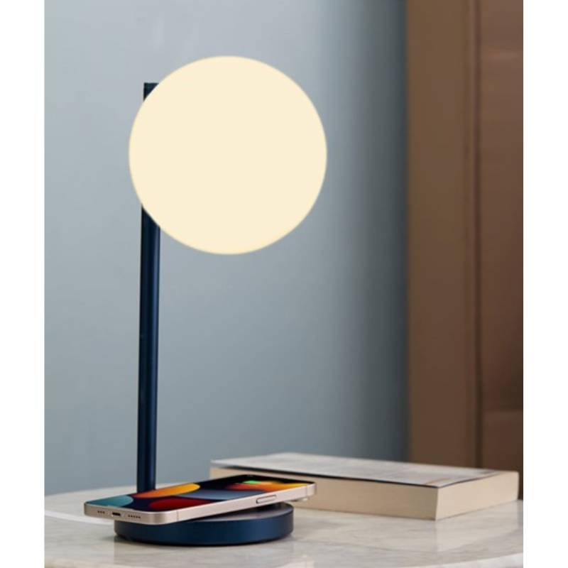 Lexon Bubble Lamp in dark blue