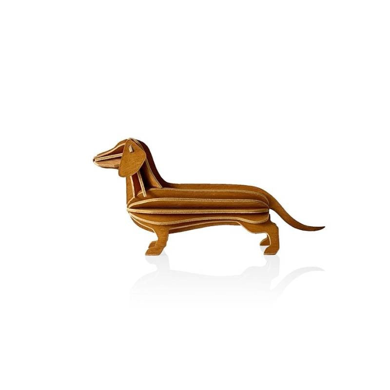 Lovi Dachshund 12cm in cinnamon