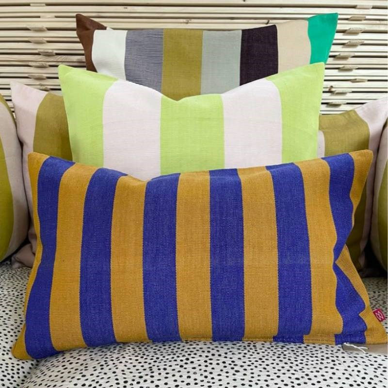 Fifi Cushion Cover 50cm in lime, beige