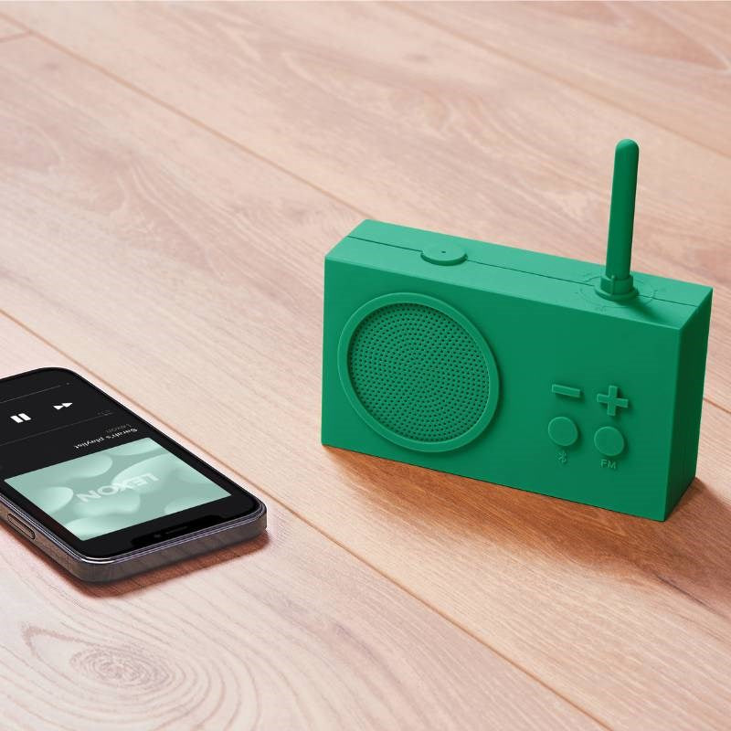 Lexon Tykho 3 Radio/Speaker in green