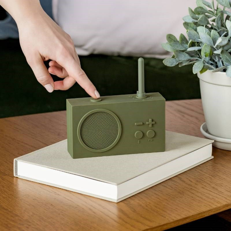 Lexon Tykho 3 Radio/Speaker in khaki