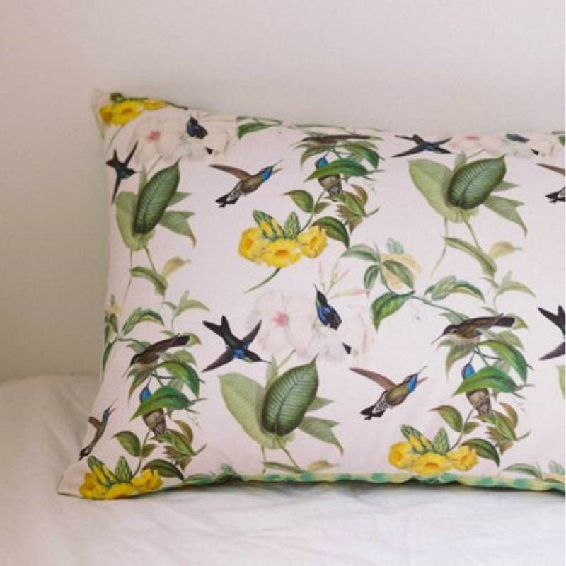 Hummingbird Pillowcase Pair
