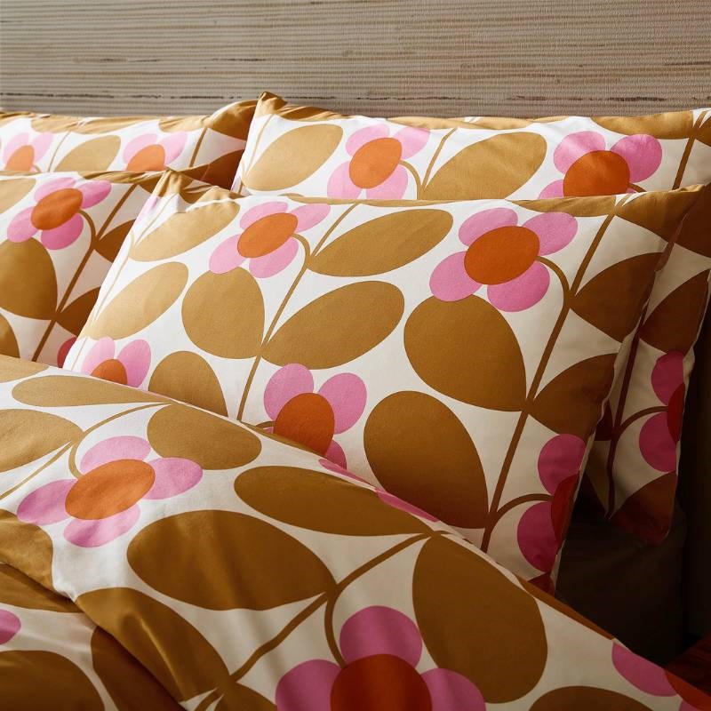 Stem Bloom Bedding Set 137x200cm in saffron