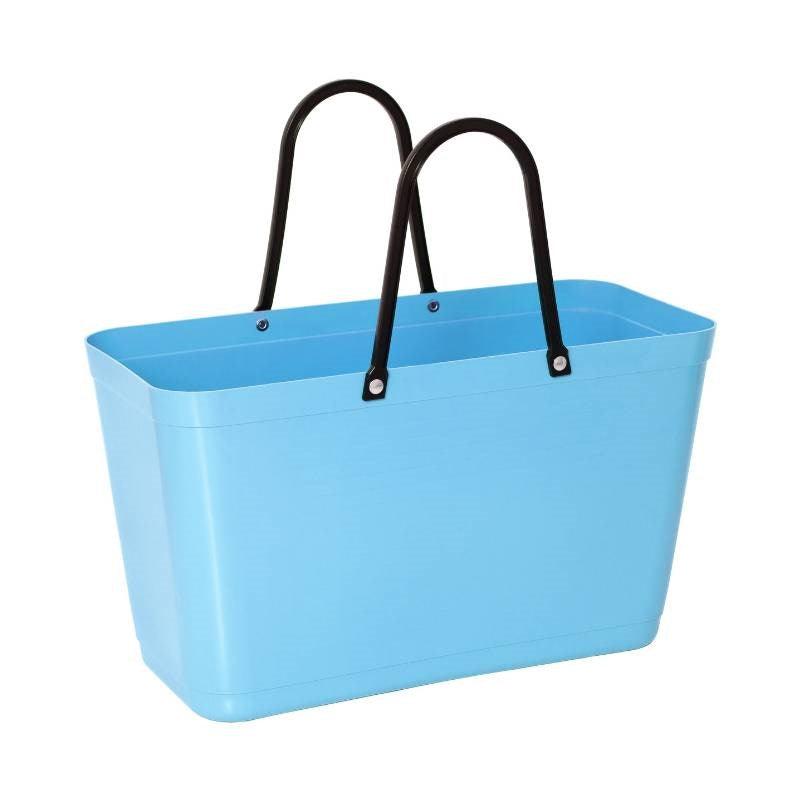 Hinza Green Plastic Bag in light blue