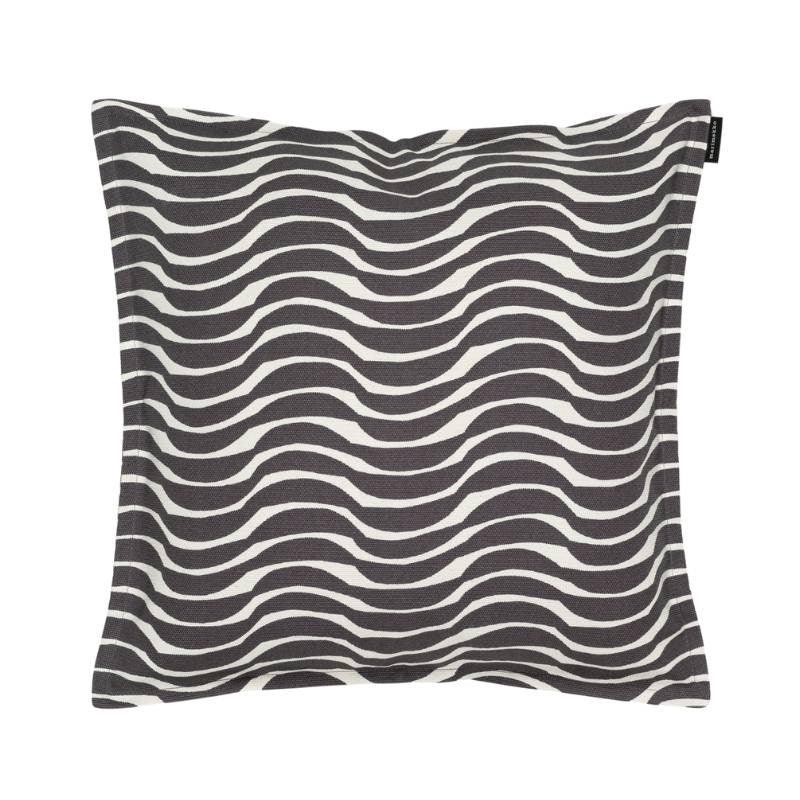 Palko Cushion Cover 40cm in linen, charcoal