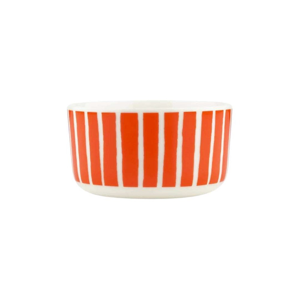 Oiva Piccolo Bowl 500ml in white, orange