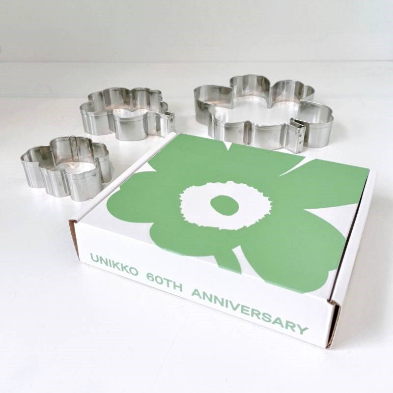 Unikko Cookie Cutters - Set of 3