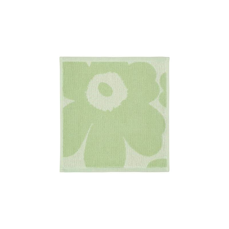 Unikko Facecloth 30x30cm in off white, sage