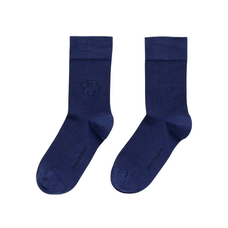 Taipuisa Unikko Ankle Socks in blue