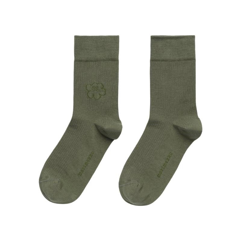 Taipuisa Unikko Ankle Socks in green