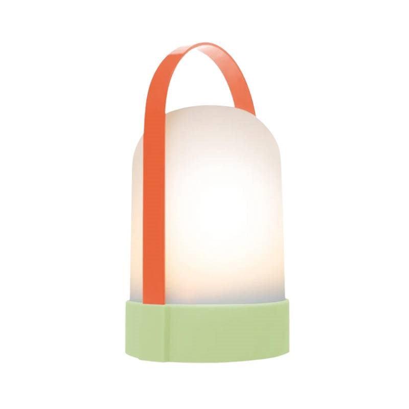 Juna Portable LED Lamp 25cm in green, orange