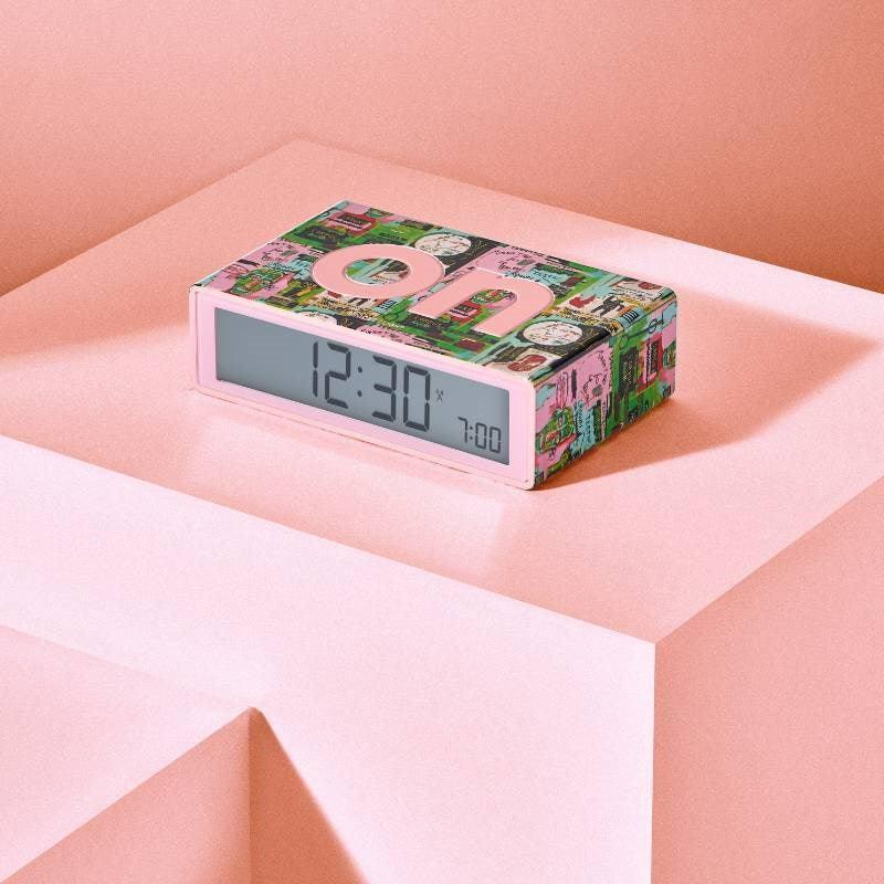 Jean-Michel Basquiat x Lexon Flip+ Alarm Clock - In Italian