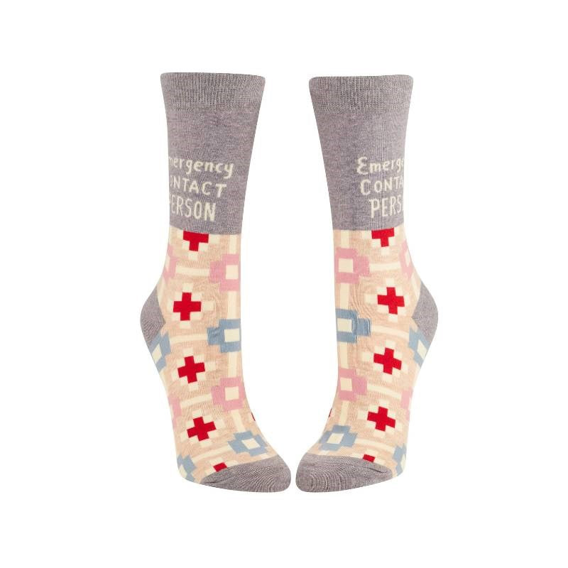 Ladies Socks - Emergency Contact