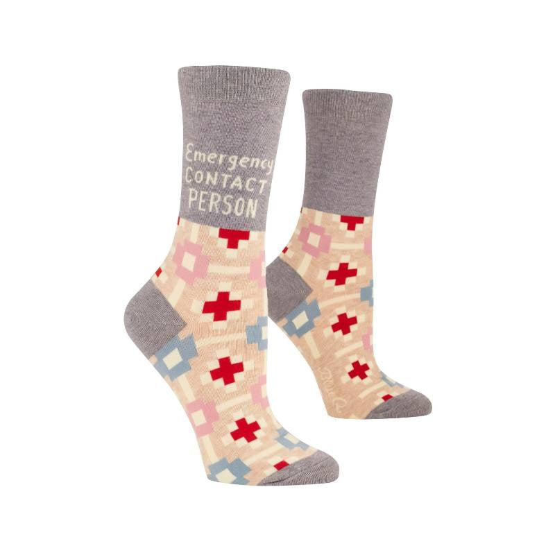 Ladies Socks - Emergency Contact