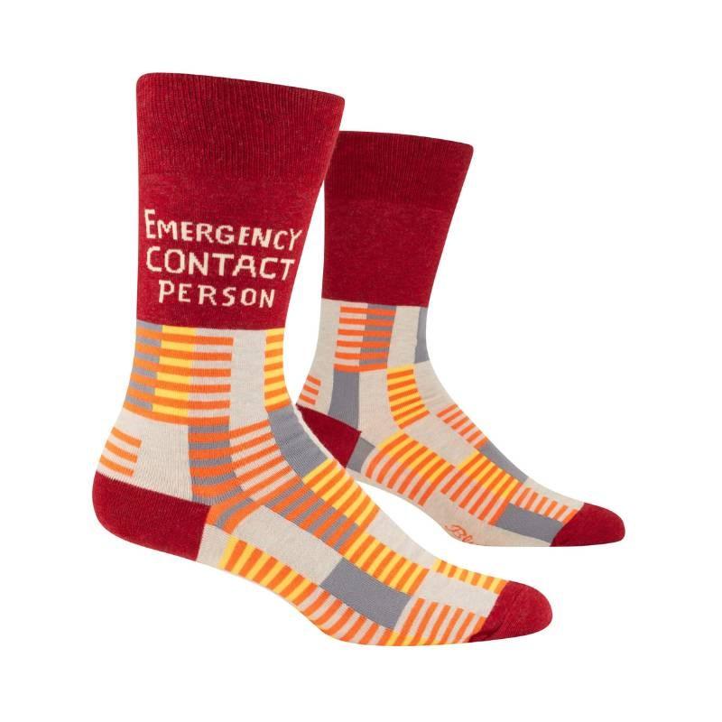 Mens Socks - Emergency Contact