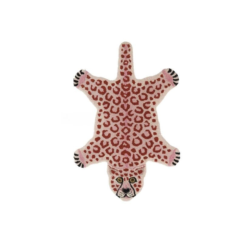 Pinky Leopard Rug - Small
