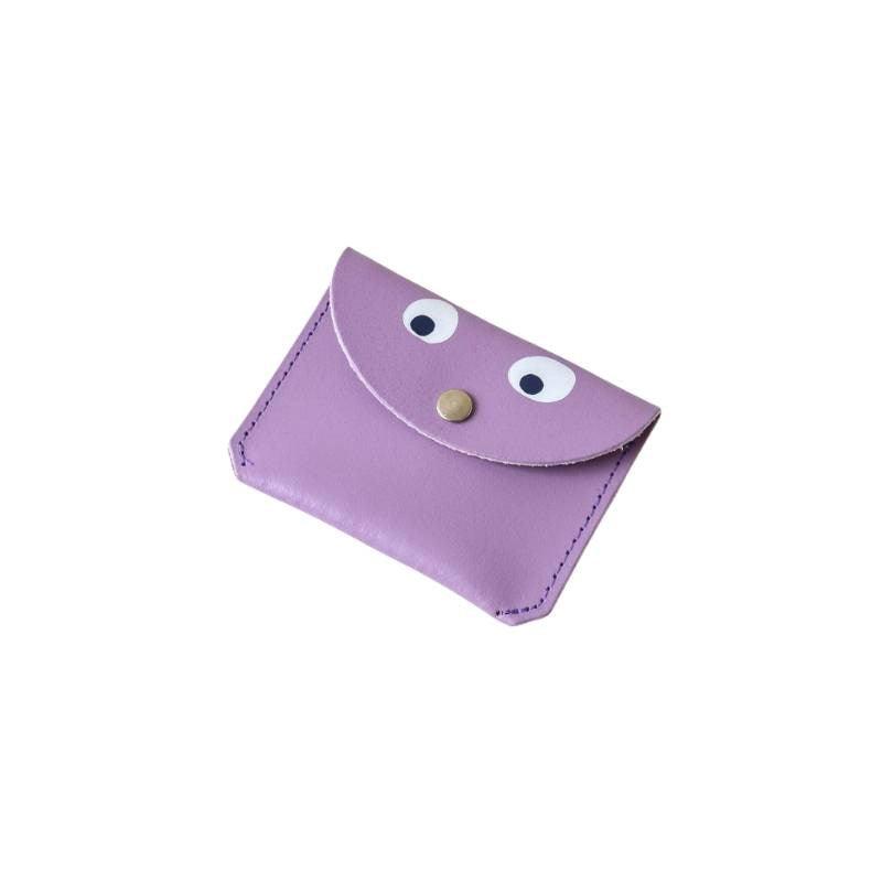 Mini Money Googly Eye Purse in lilac