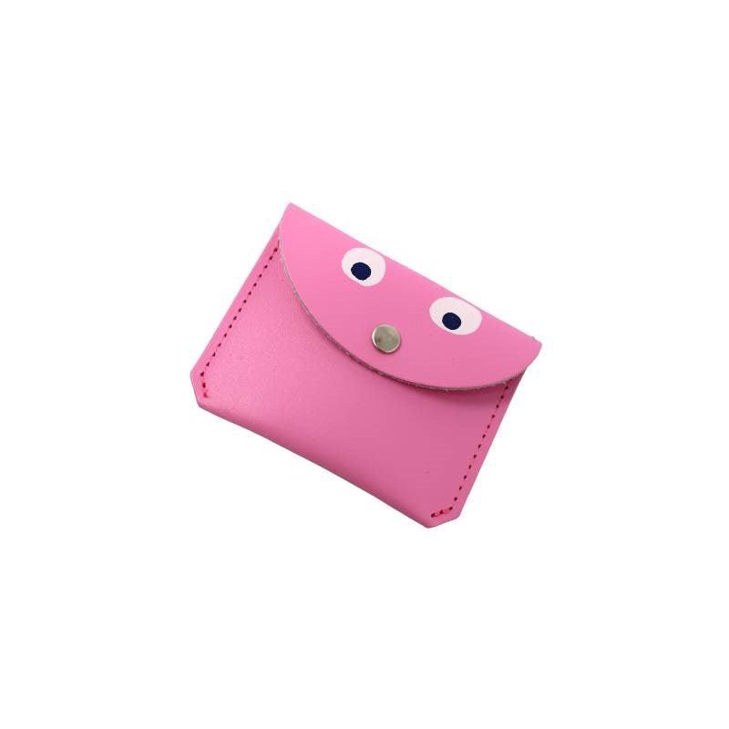 Mini Money Googly Eye Purse in hot pink