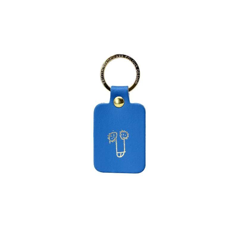 Willy Key Fob in cornflower