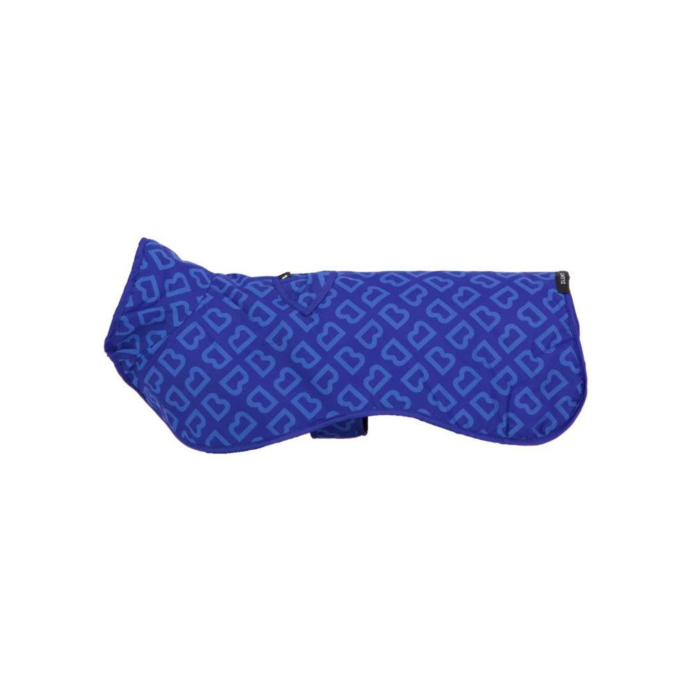 Blunt Monogram Dog Jacket in Puddle Blue - Small