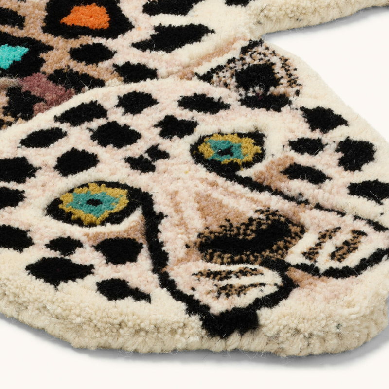 Disco Leopard Rug - Small