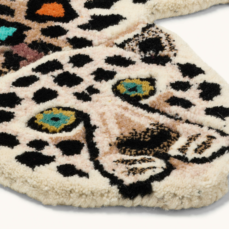 Disco Leopard Rug - Small - Bolt of Cloth