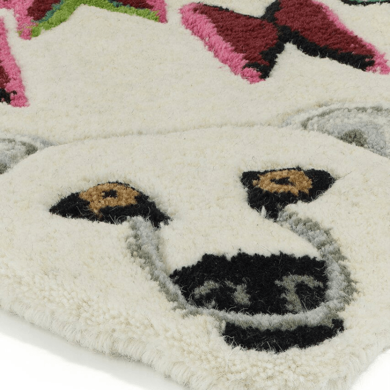 Kasbah Polar Bear Rug - Small