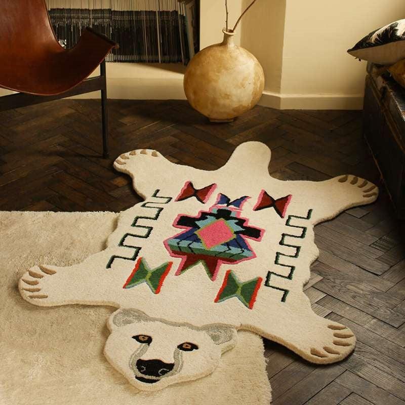 Kasbah Polar Bear Rug - Large