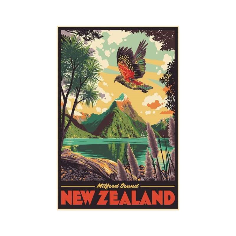 Milford Sound Tea Towel