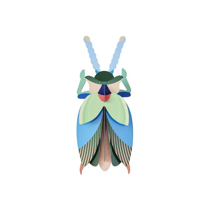 Wall Art Beetle - Emerald Beetle