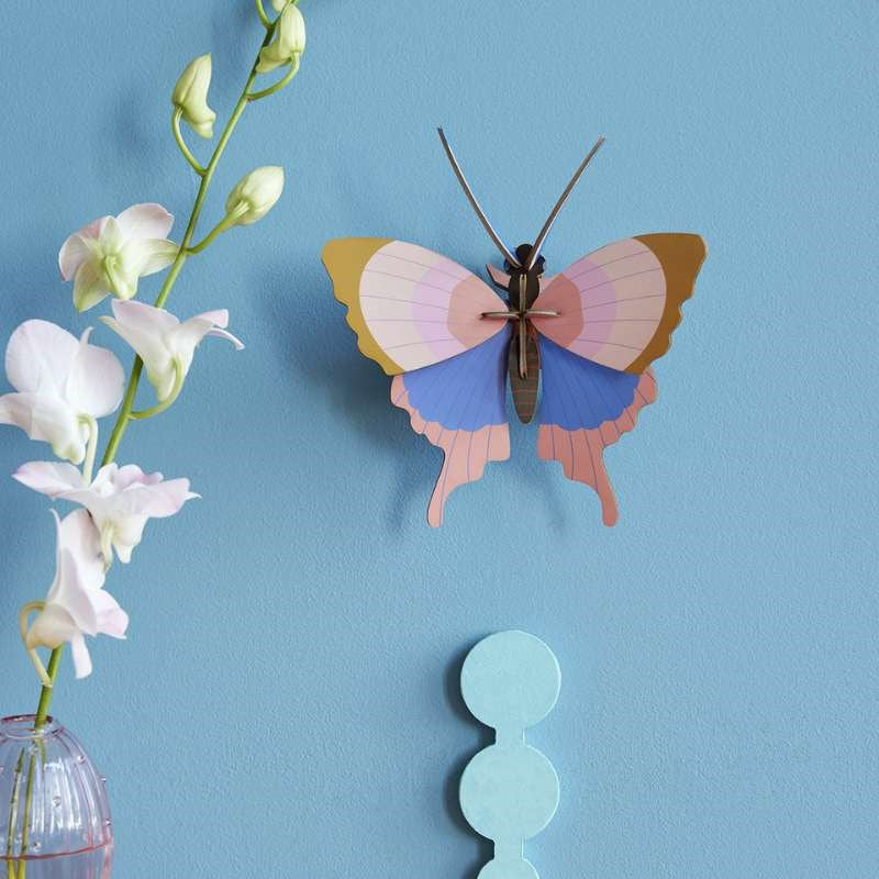 Wall Art Butterfly - Gold Rim Butterfly