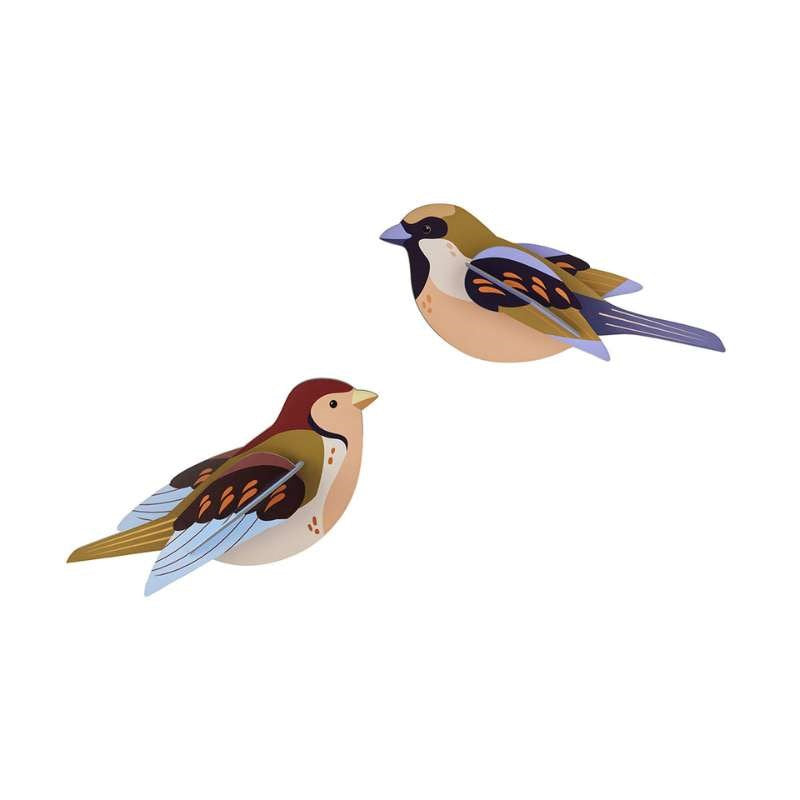 Wall Art Garden Bird - Sparrows