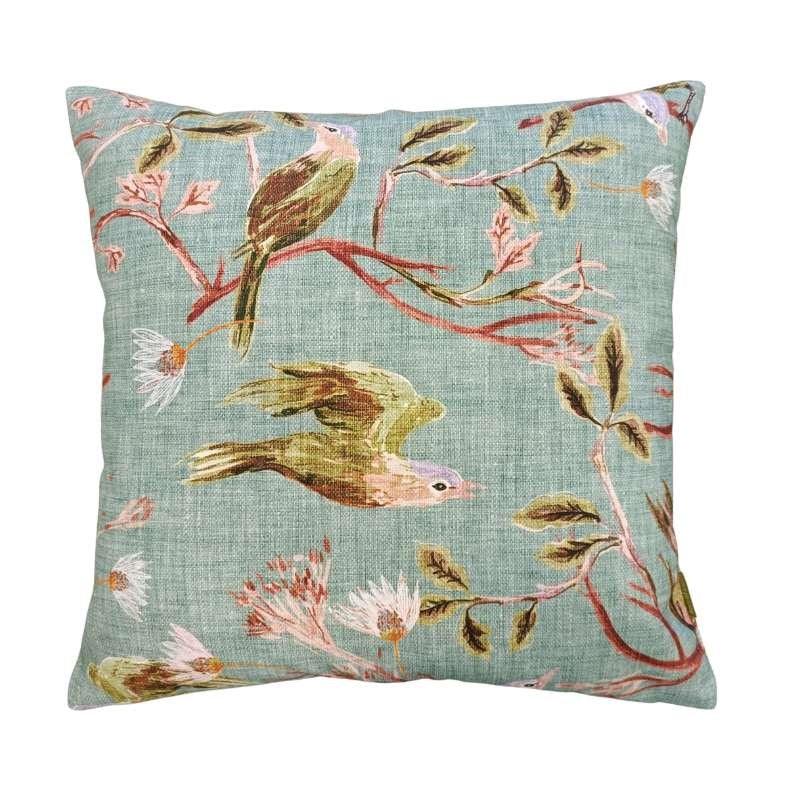 Wings of Posey Cushion Cover 45cm in olive