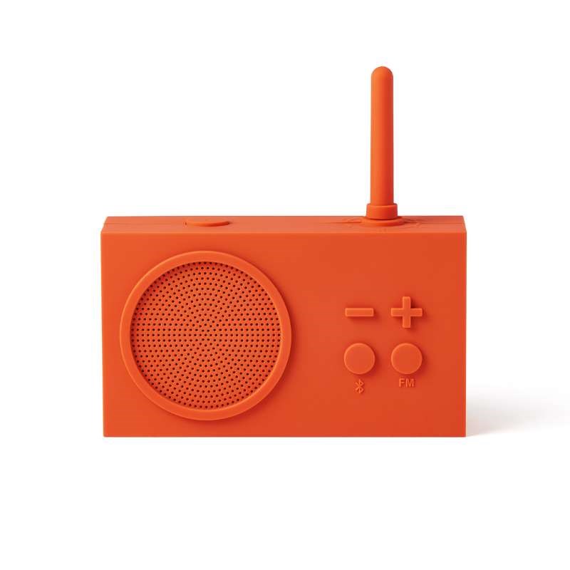 Lexon Tykho 3 Radio/Speaker in orange