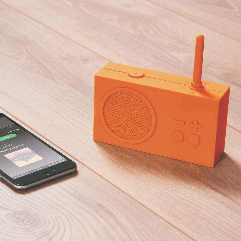 Lexon Tykho 3 Radio/Speaker in orange