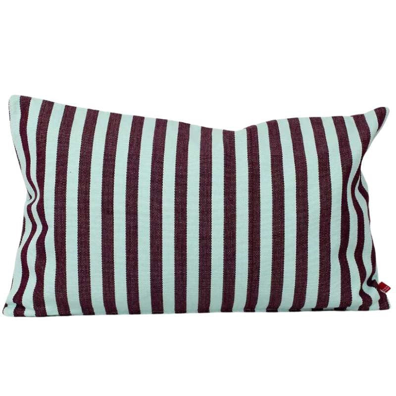 Diana Cushion Cover 50x30cm in mint, eggplant