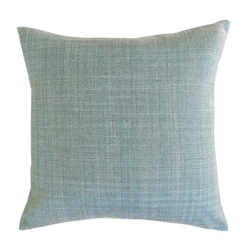 Overton Linen Look Cushion Cover 50cm in seafoam