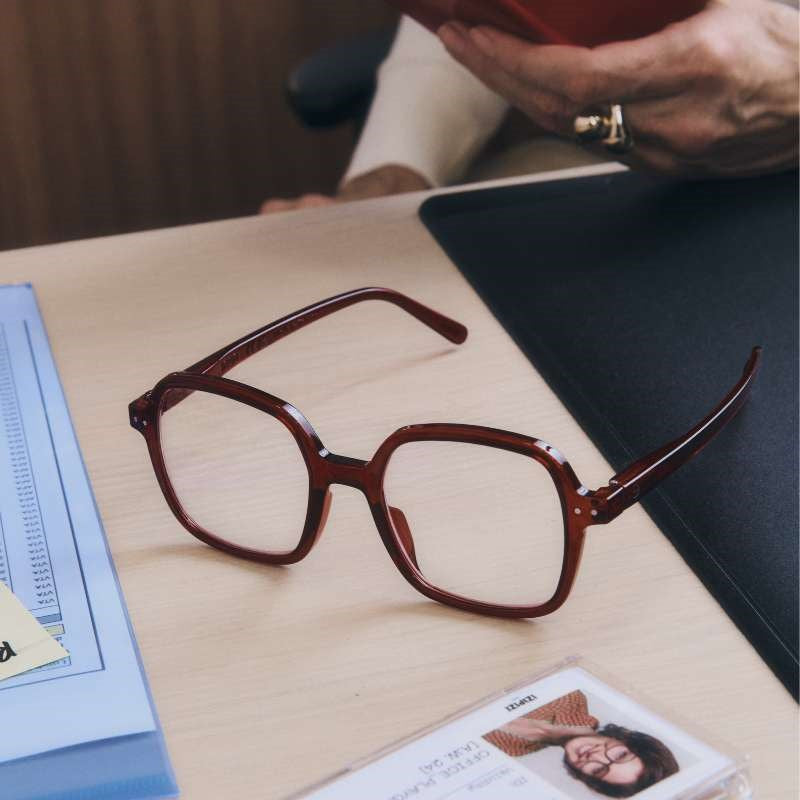 Reading Glasses Collection O Office Playground in red tape